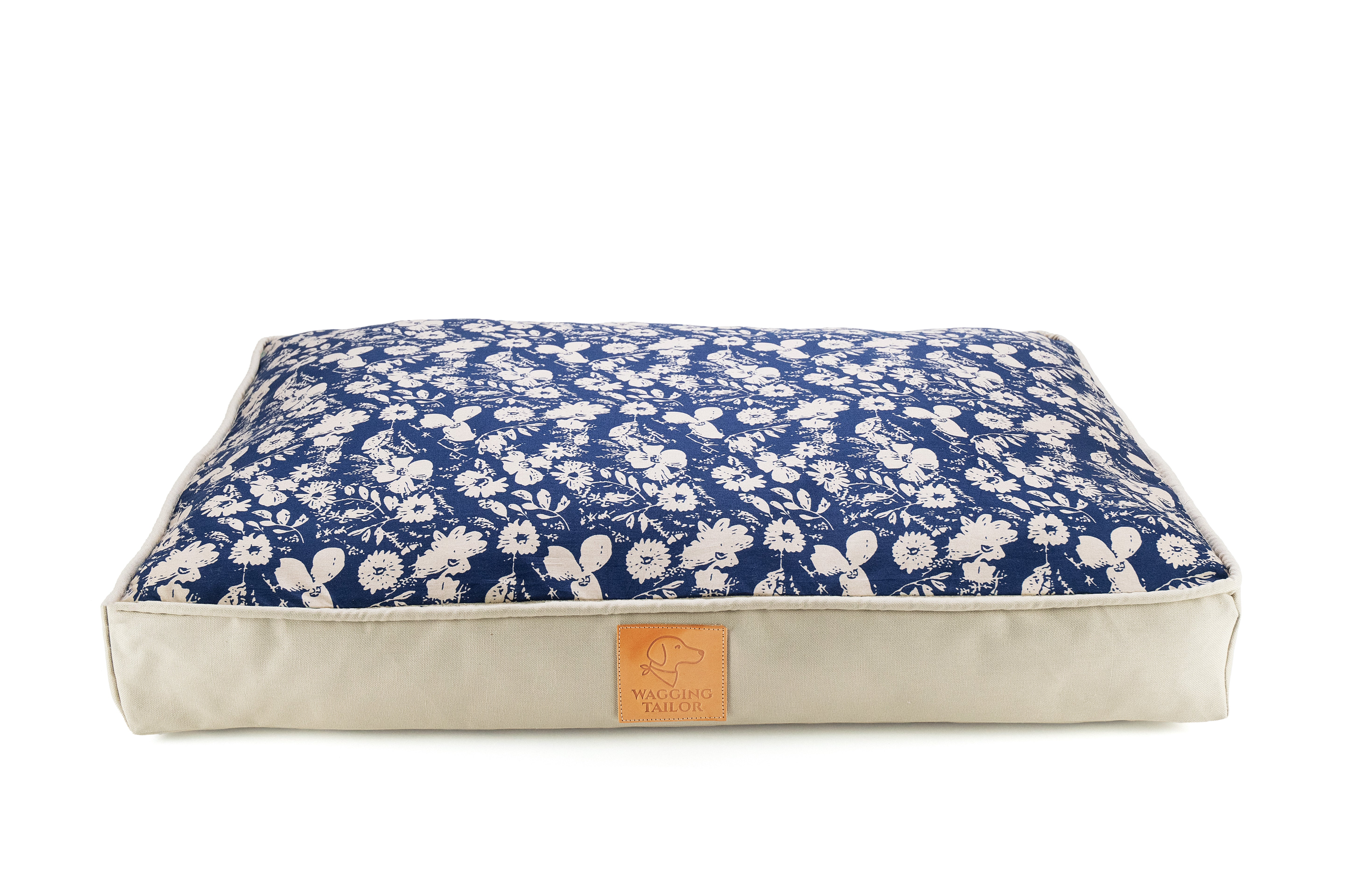 Navy Floral Top Cover
