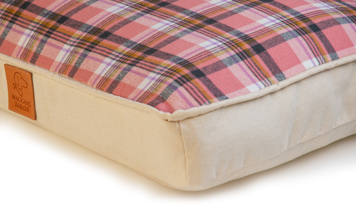 Rosewood Plaid Complete Bed Set